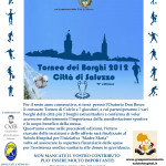 LOCANDINA PER PROMO TORNEO DEI BORGHI 2012 Saluzzo CN